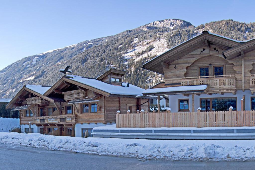 Alpenchalet Brücke Villa Mayrhofen Habitación foto